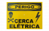 ACTON PLACA DE ADVERTÊNCIA CERCA ELÉTRICA ALUMÍNIO