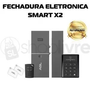 AGL FECHADURA ELETRONICA SMART X2 (SEM FIO)