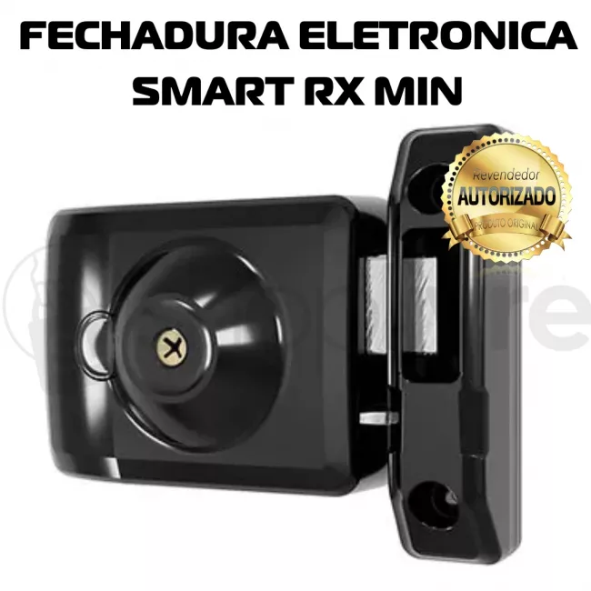 AGL FECHADURA MINI SMART RX WIFI PRETA