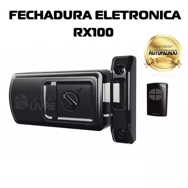 AGL FECHADURA SMART RX 100 PRETA