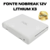 AGL FONTE NOBREAK 12V LITHIUM X3 (02 SAIDAS 12V E 02 USB 5V)