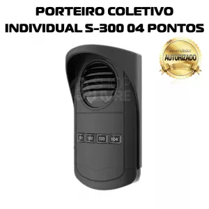 AGL PORTEIRO COLETIVO INDIVIDUAL S-300 04 PONTOS