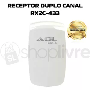 AGL RECEPTOR DUPLO CANAL RX2C-433