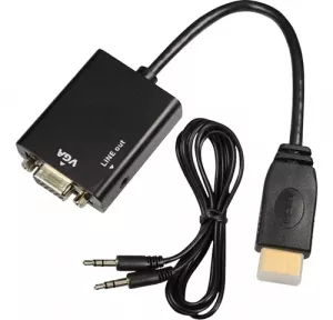 ADAPTADOR CONVERSOR HDMI PARA VGA