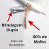 FRAPA CABO COAXIAL 4MM EVOHD DUPLA BLIND RIGIDO PROTECAO UV 100MT (N)