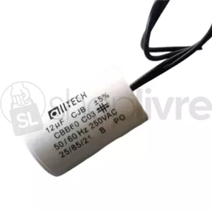 CAPACITOR ROSSI 12MF 250VAC PARA MOTORES 220V