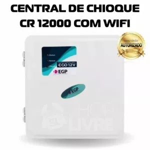 EGP CENTRAL DE CHOQUE CR 12000 C/ WIFI BRANCA