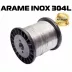 CONFISEG ARAME DE AÇO INOX 304L 0,45MM