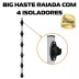 CONFISEG BIG HASTE RAIADA 80CM C/ 4 ISOLADOR W (CAIXA COMPLETA)