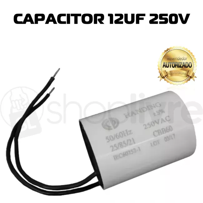 GAREN CAPACITOR 12UF 250V