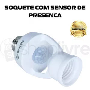 GAREN SOQUETE COM SENSOR DE PRESENÇA