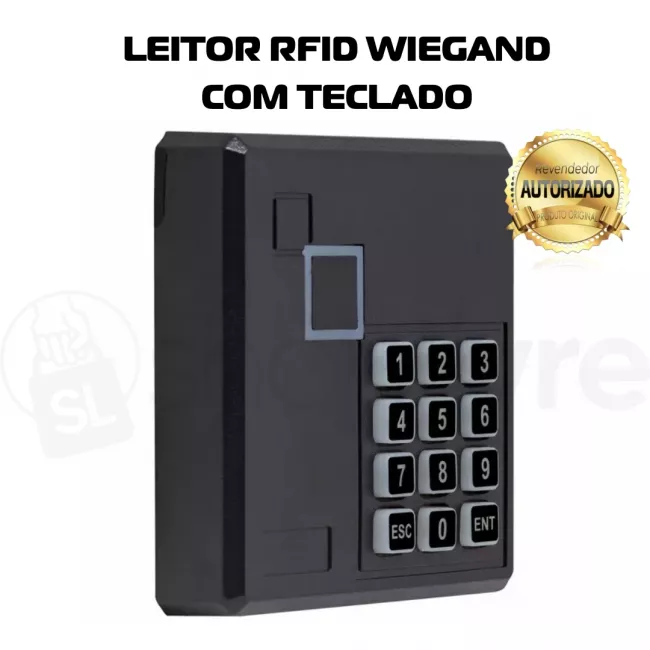 GAREN LEITOR RFID WIEGAND COM TECLADO