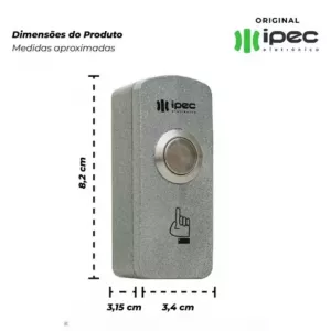 IPEC BOTOEIRA INOX PRATA