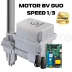 KIT MOTOR BASCULANTE SPEED 1/3 220V + ACION 5/8 1,80M