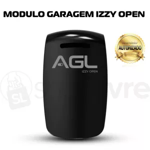 AGL MODULO GARAGEM IZZY OPEN 433MHz PRETO