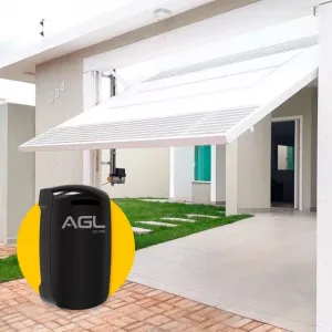 AGL MODULO GARAGEM IZZY OPEN 433MHz PRETO