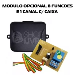 GAREN MODULO OPCIONAL 8 FUNÇÕES 1C C/ CAIXA V2.0