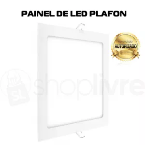 AGL PAINEL DE LED PLAFON WIFI 24W 30X30 EMBUTIR INTELIGENTE