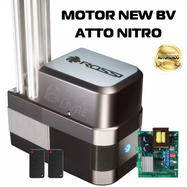 MOTOR BASCULANTE ROSSI NEW BV ATTO NITRO 1.65 EQUIVALENTE (1,40m) COM FERRO UP